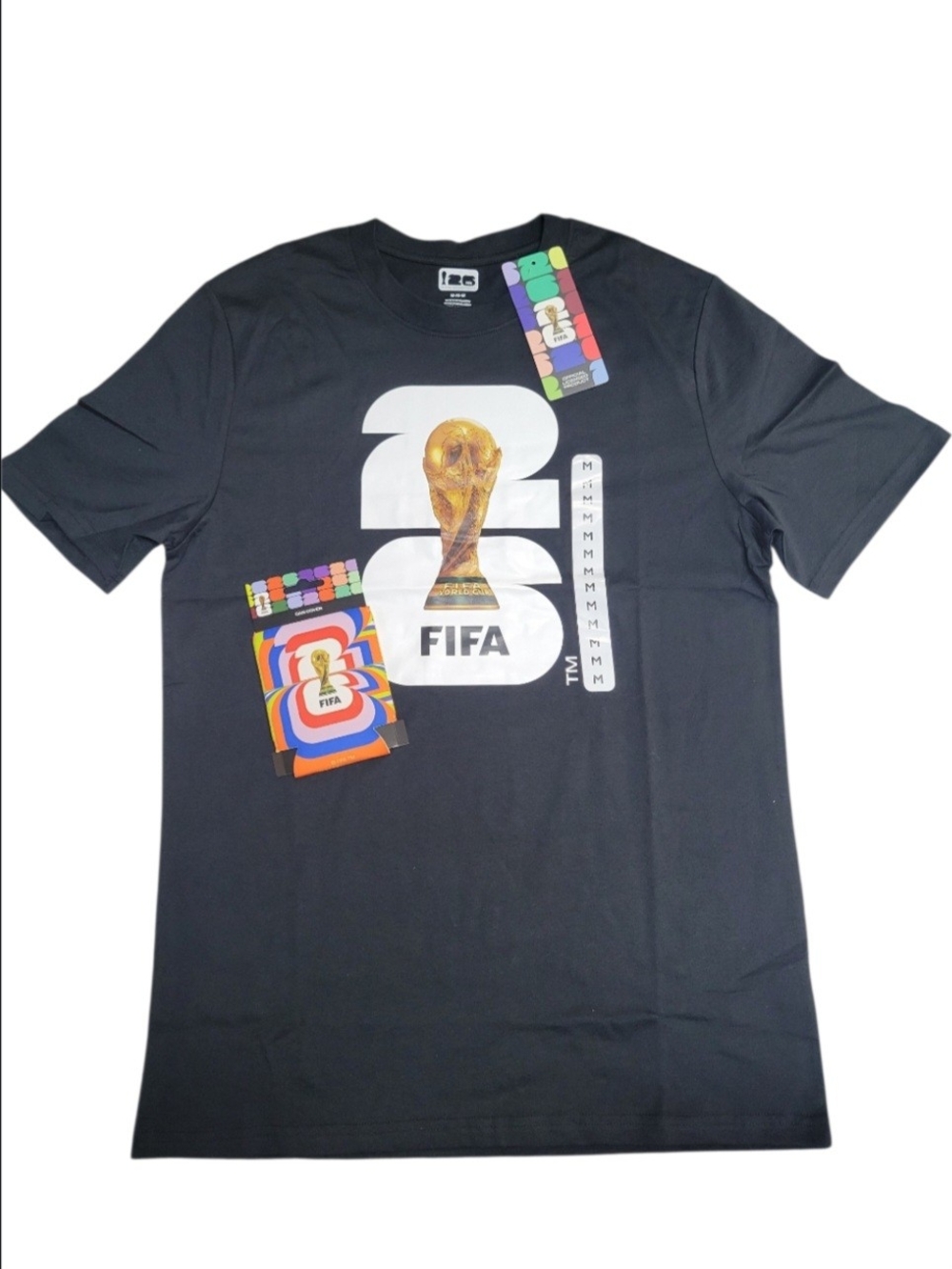 ⚽ FIFA World Cup 26 T-Shirt & Koozie Bundle | Size Medium | NWT